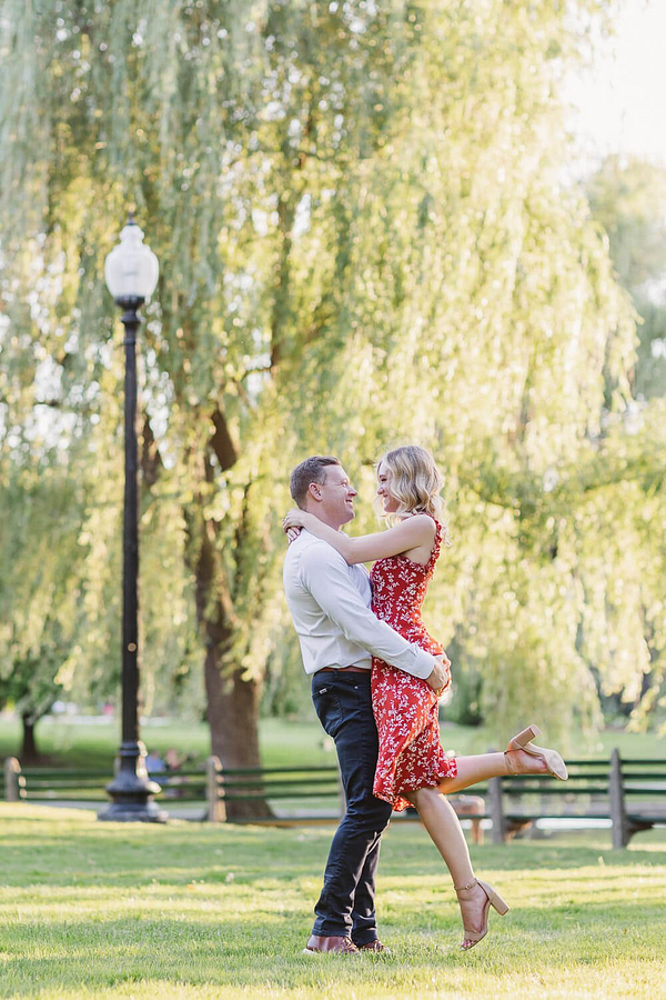 Engagement Session in downtown Boston - photo 17