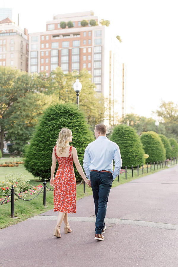 Engagement Session in downtown Boston - photo 30