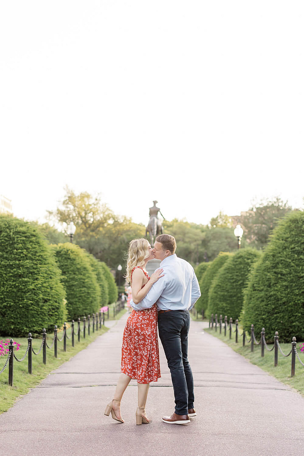 Engagement Session in downtown Boston - photo 33