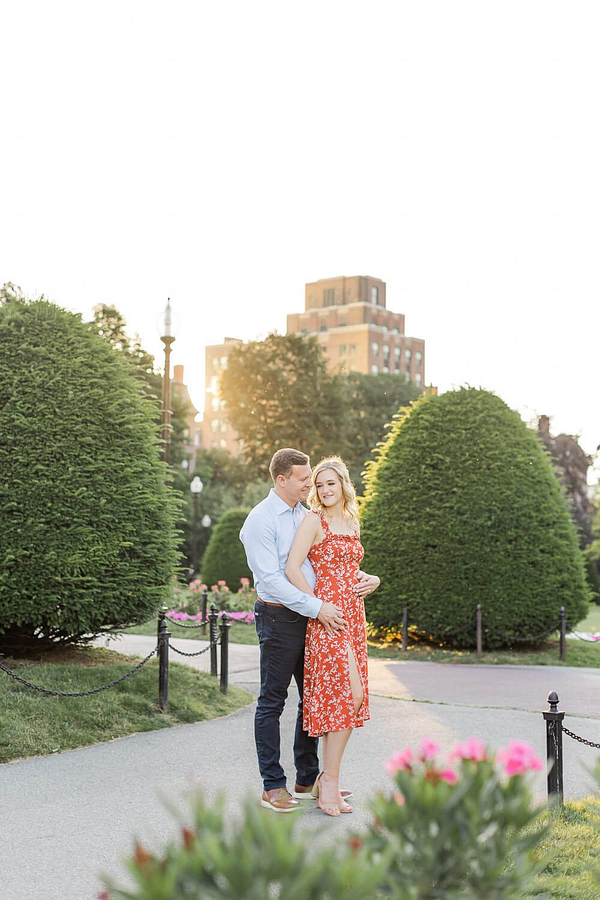 Engagement Session in downtown Boston - photo 35
