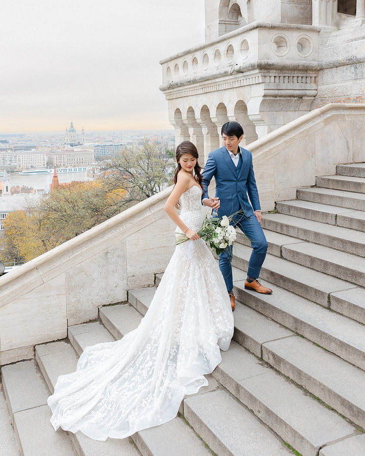 Creative Budapest Pre Wedding Photoshoot