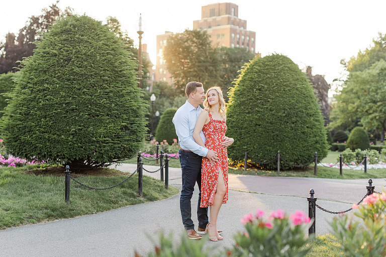 Engagement Session In Downtown Boston