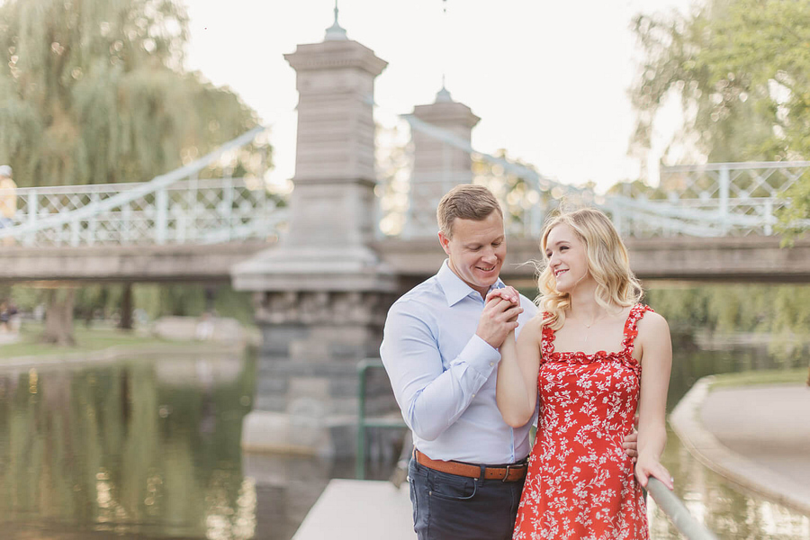 Engagement Session in downtown Boston - photo 4