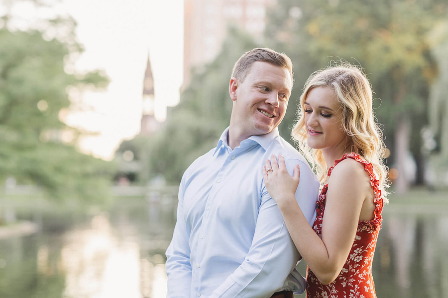 Engagement Session in downtown Boston - photo 49