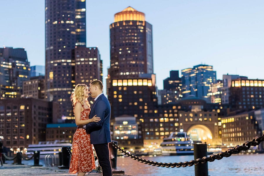 Engagement Session in downtown Boston - photo 69