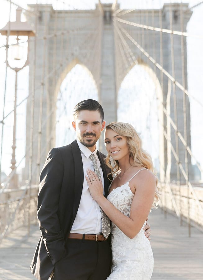 Brooklyn Bridge & Dumbo New York :: Wedding Portraits - photo 20