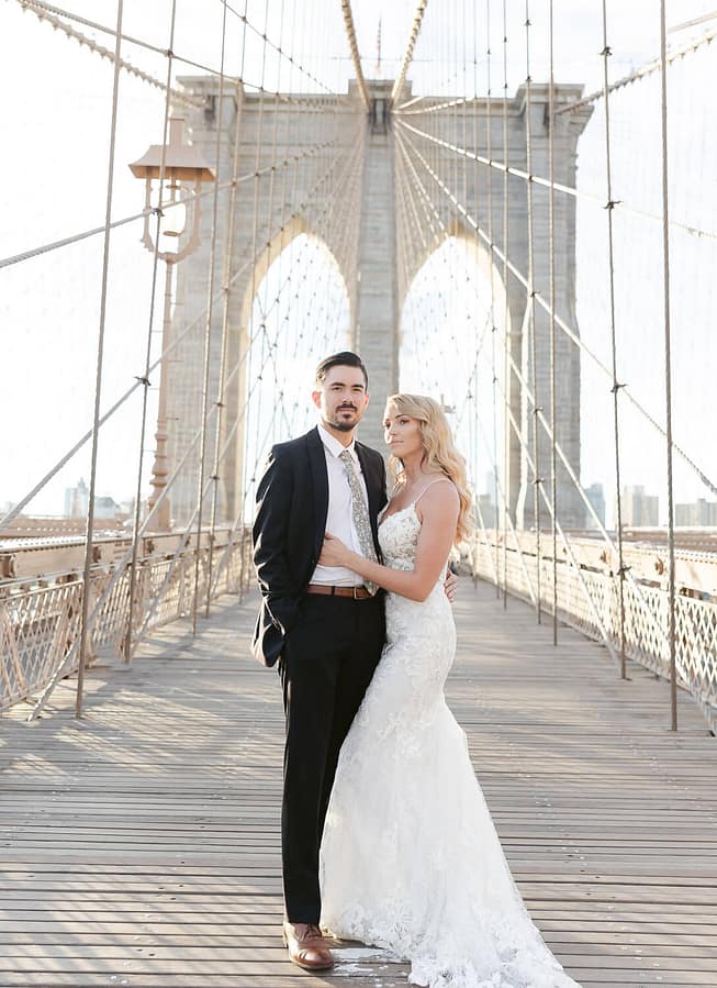 Brooklyn Bridge & Dumbo New York :: Wedding Portraits - photo 21