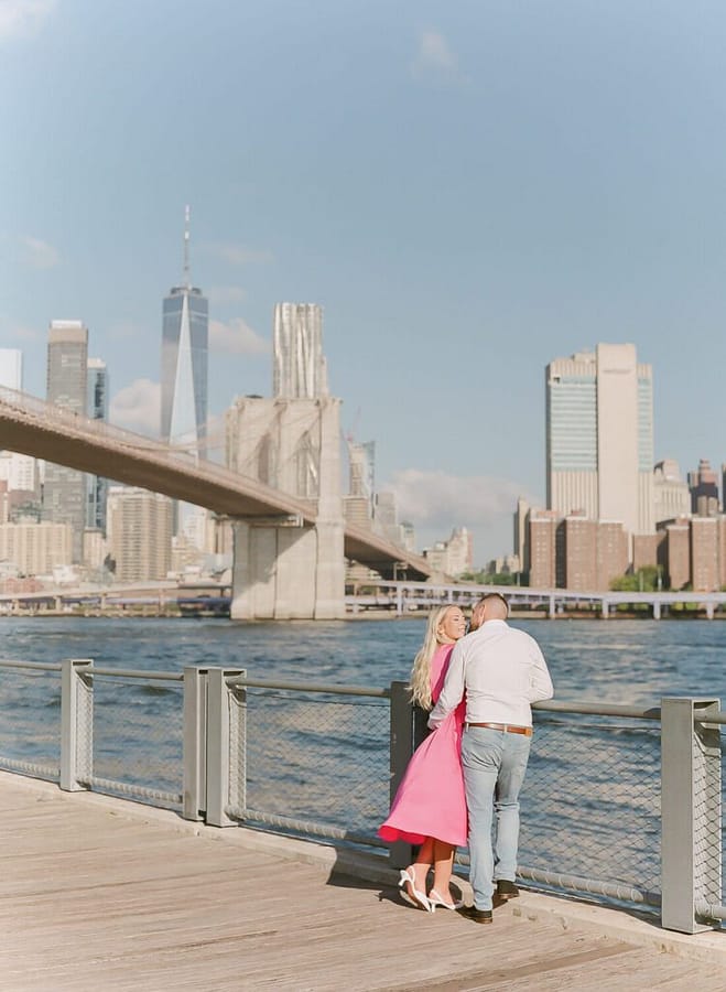 Fine Art Engagement in Central Park & Brooklyn Bridge - photo 9