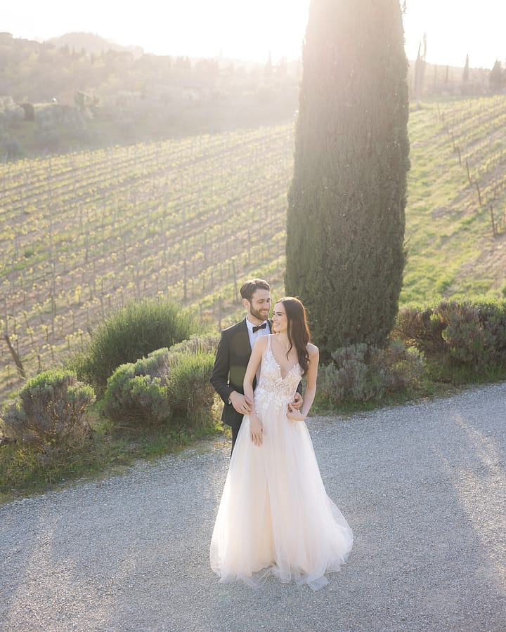 Dievole Wine Resort Wedding Portraits, Tuscany Italy
