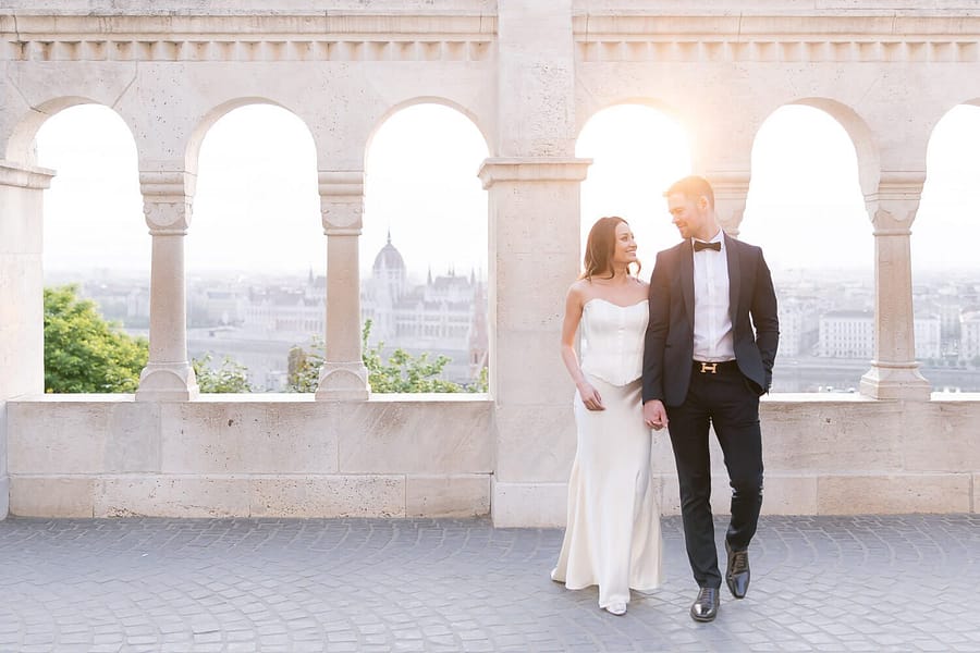 Wedding Portraits in Budapest, Hungary - photo 14