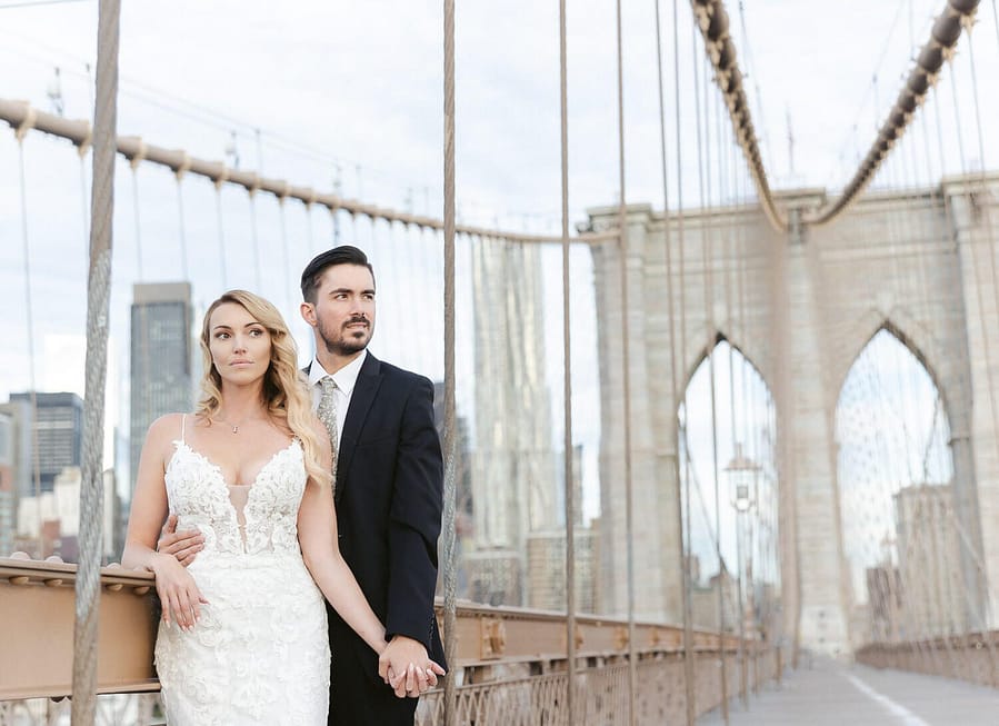 Brooklyn Bridge & Dumbo New York :: Wedding Portraits - photo 25