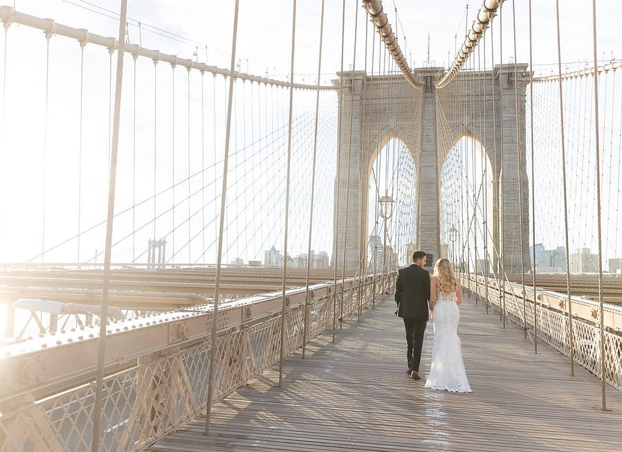 Brooklyn Bridge & Dumbo New York :: Wedding Portraits - photo 26