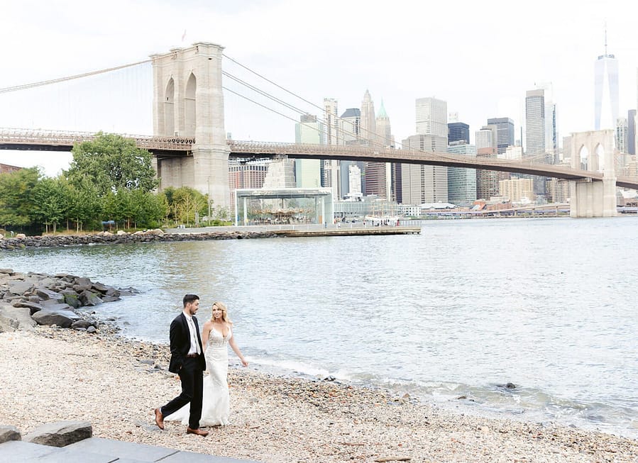 Brooklyn Bridge & Dumbo New York :: Wedding Portraits - photo 36